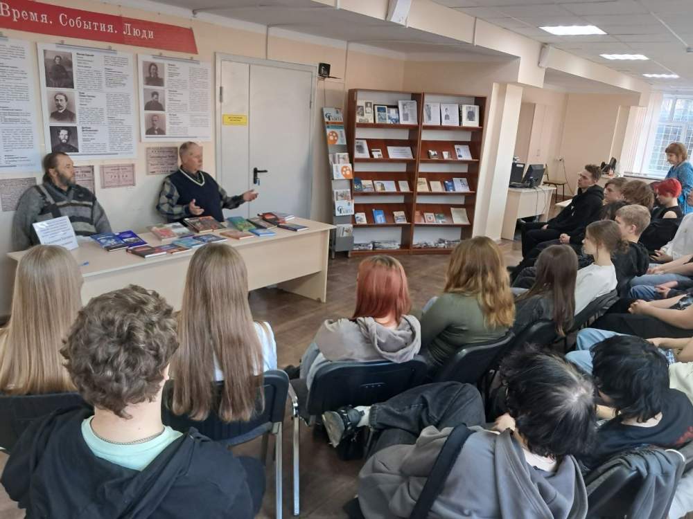 творческая встреча с Самарским учёным и писателем Е.А. Бажановым